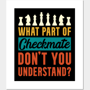 Checkmate Chess Posters and Art
